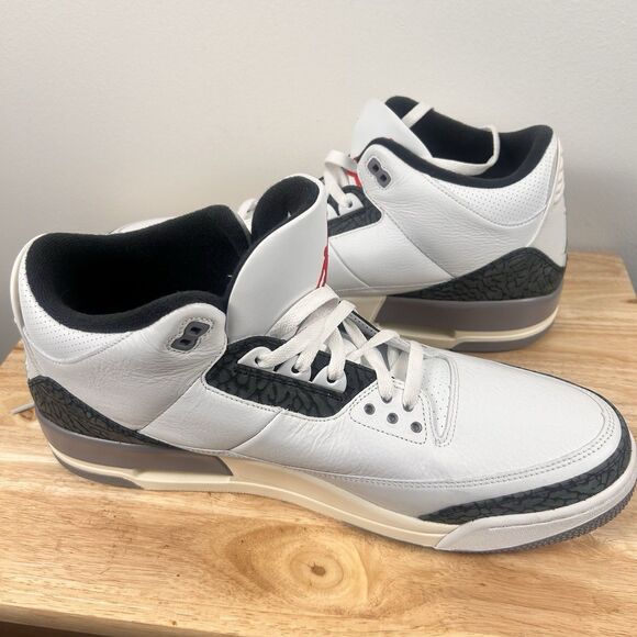 Nike Air Jordan 3 Retro Cement Grey CT8532-106 Men’s Size 17 NWOB main image 6